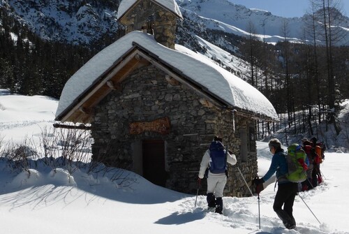 Cervières, vallée sauvage du Briançonnais à raquette - Fugues en montagne