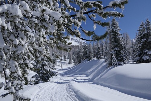 Traversée à raquette du Queyras au Piémont avec Fugues en montagne