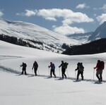 © Traversée du marais du Bourget à raquette - Fugues en montagne