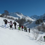 © Parcours ski de randonnée raquette lac du Pontet pays de la Meijeu Pontet - Patrick Morillon