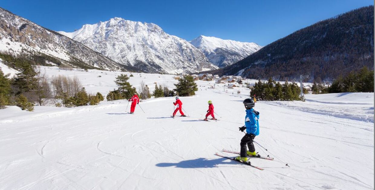 © Piste de Champbellet Névache - ESF Névache