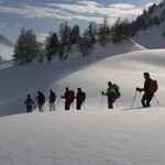 © Tour de la Haute-Clarée en raquettes - Terres de Trek