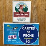 © Vente carte de pêche - Gîte.Lepasdelane