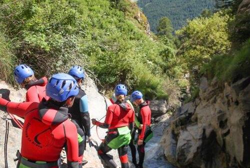 Canyoning avec le bureau des guides de la Grave