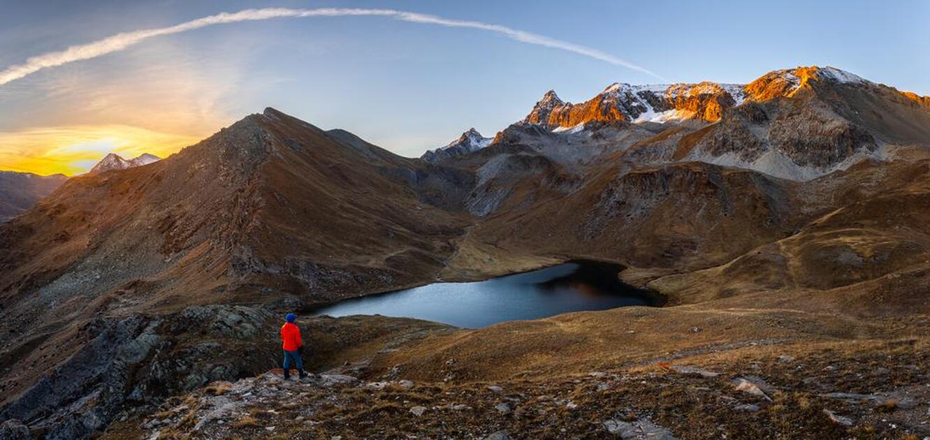 © Le lac des Cordes depuis les Chalps_Cervières - T.Blais