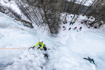 © Cascade de Glace - Villar d'Arène_Villar-d'Arêne - Thibaut Blais