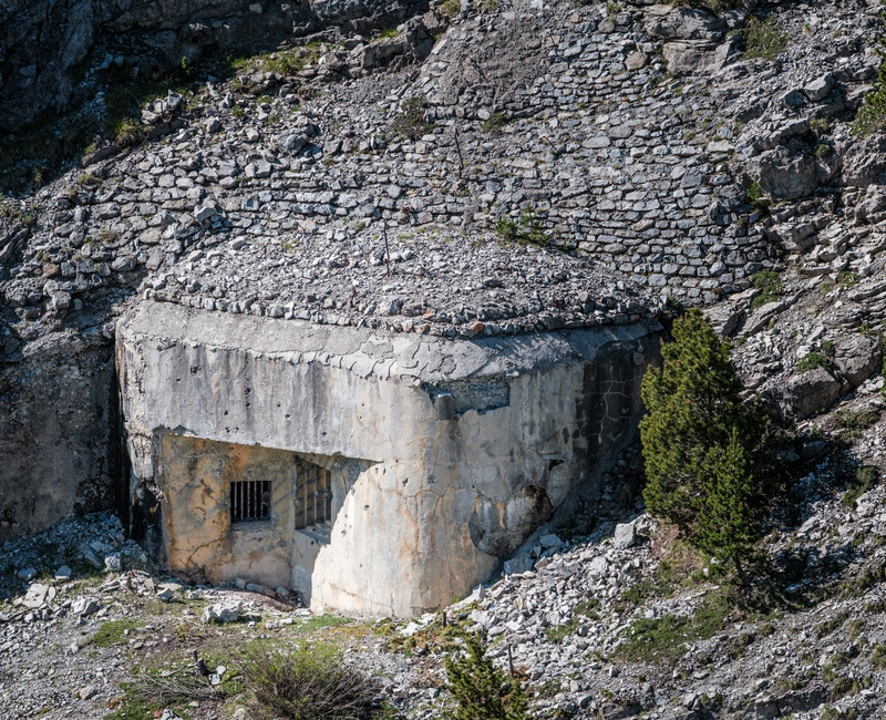 Visite du fort des Aittes - Traces Douces