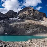 © Le refuge et le lac du Pavé - Thierry Maillet - Parc national des Ecrins