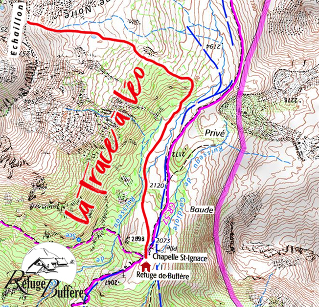 © La Trace à Léo - ©Refuge Buffère