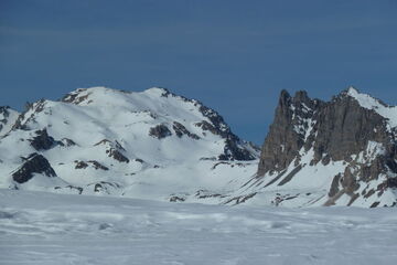 © Vue sur le Thabor depuis les thures - ©SMorattel