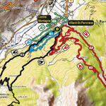 © Espace VTT Grand Briançonnais secteur Villard Saint Pancrace - ©opentopomap.org Licence CC-BY-SA