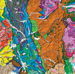 © Carte Géologique des Alpes Cottiennes - ©geoparc-alpescottiennes.eu