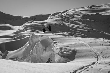 © Ski de randonnée dans le beaufortain - Romain Legrand