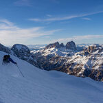 © Ski Freeride rando dans les Dolomites - Romain Legrand