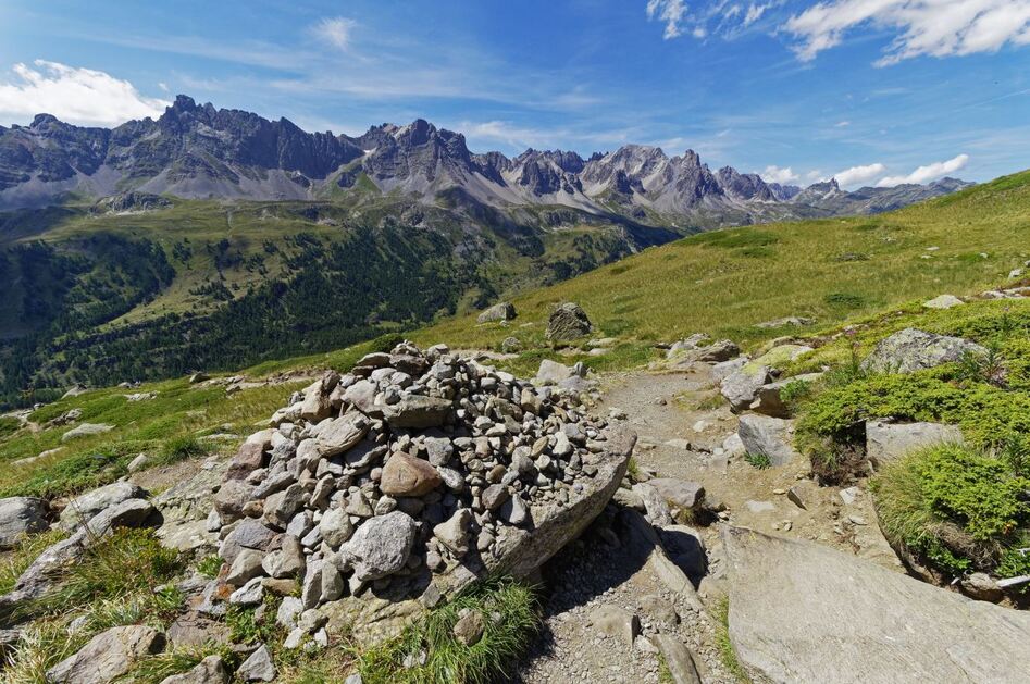 © Chemin de Ronde , randonnée Clarée - Durcoux Michel