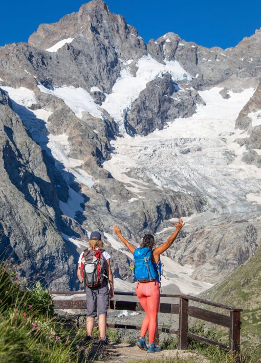 Le sentier des crevasses & arsine en famille T.Blais