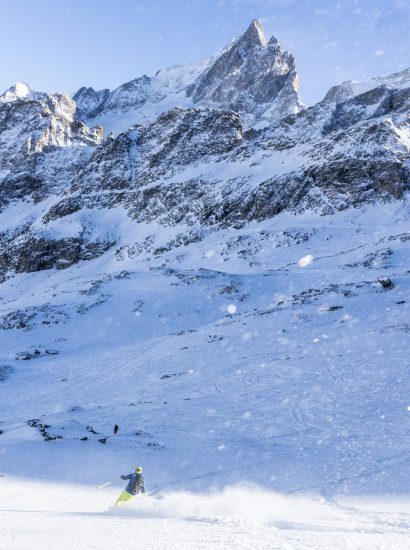 Ski télépherique La Grave La Meije © Thibaut Blais