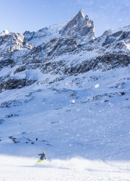 Ski télépherique La Grave La Meije © Thibaut Blais