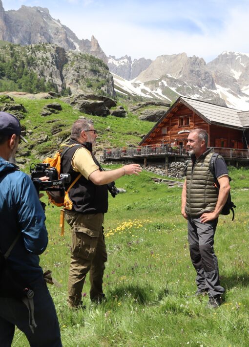 alex hugo tournage chronique d'en haut