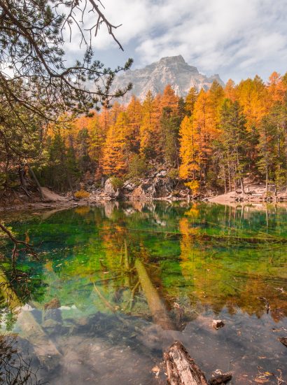 lac vert automne ©T.Blais