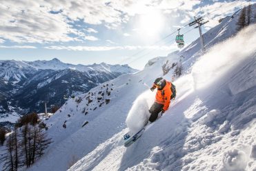 L'hiver en Izoard - ski alpin Prorel T.Blais