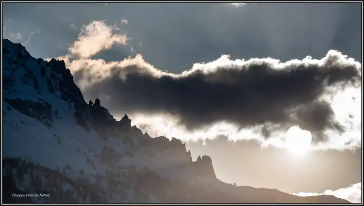 Paysage montagne+nuages P.Poiré