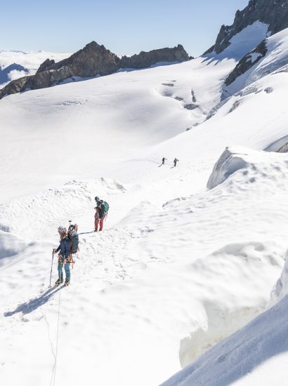 Pic de La Grave Alpi estivale - glacier ©T.Blais