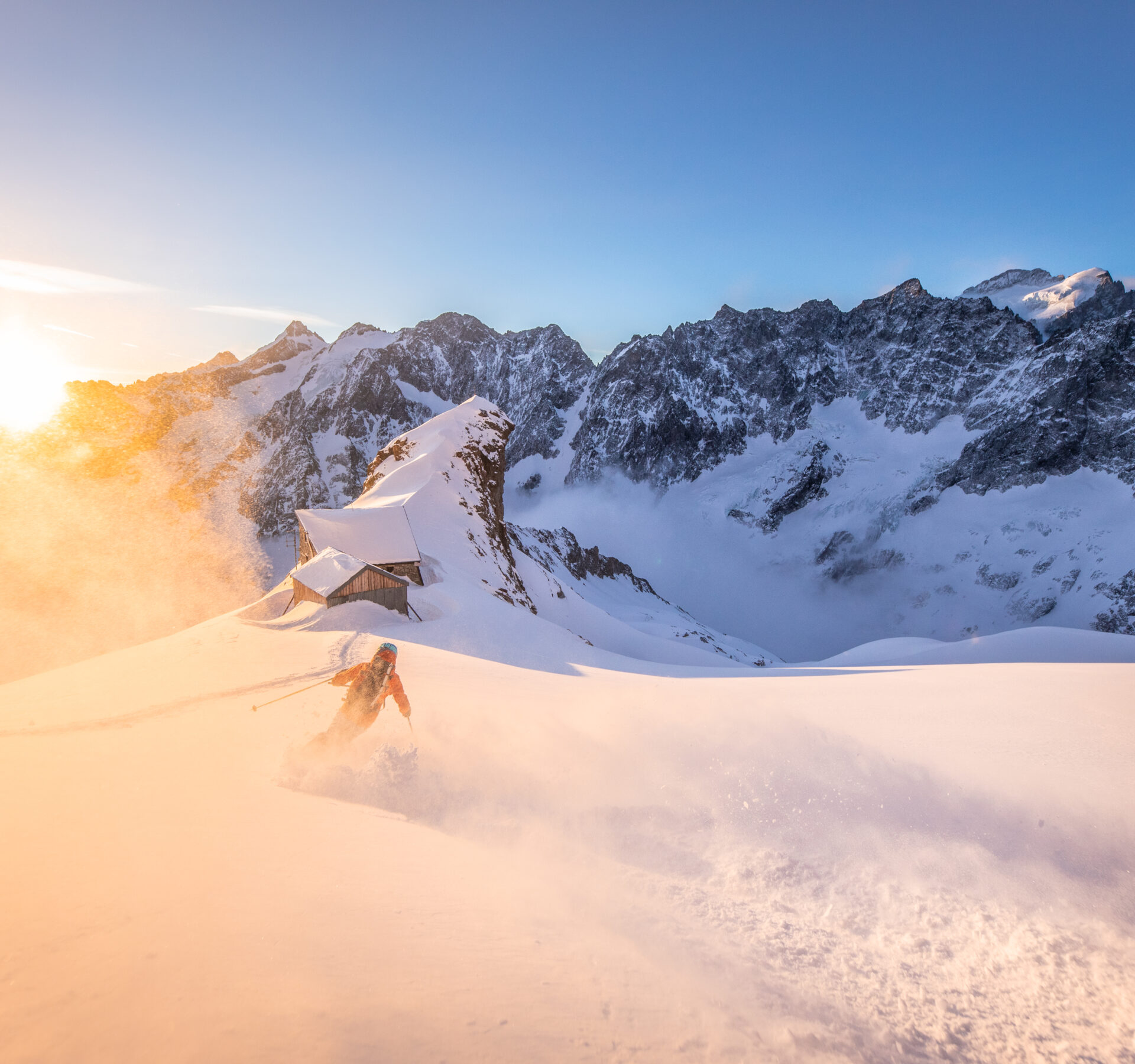 Refuge Adèle Planchard en ski de randonnée_-38