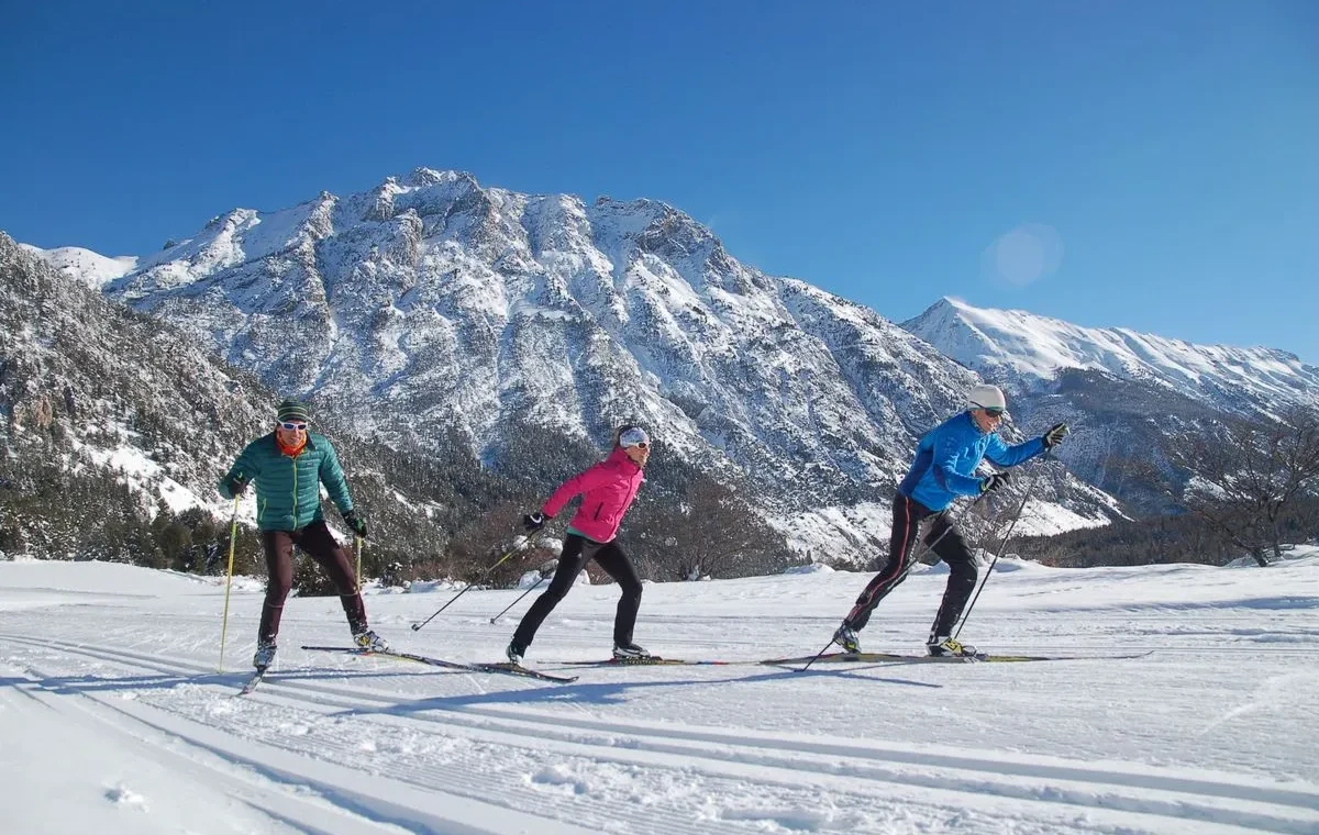 Ski de fond Clarée - Magali Albert