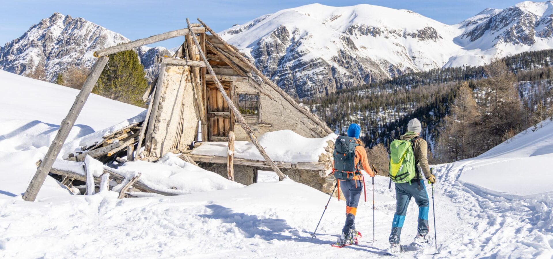 Raquettes secteur chalets de l'izoard-124