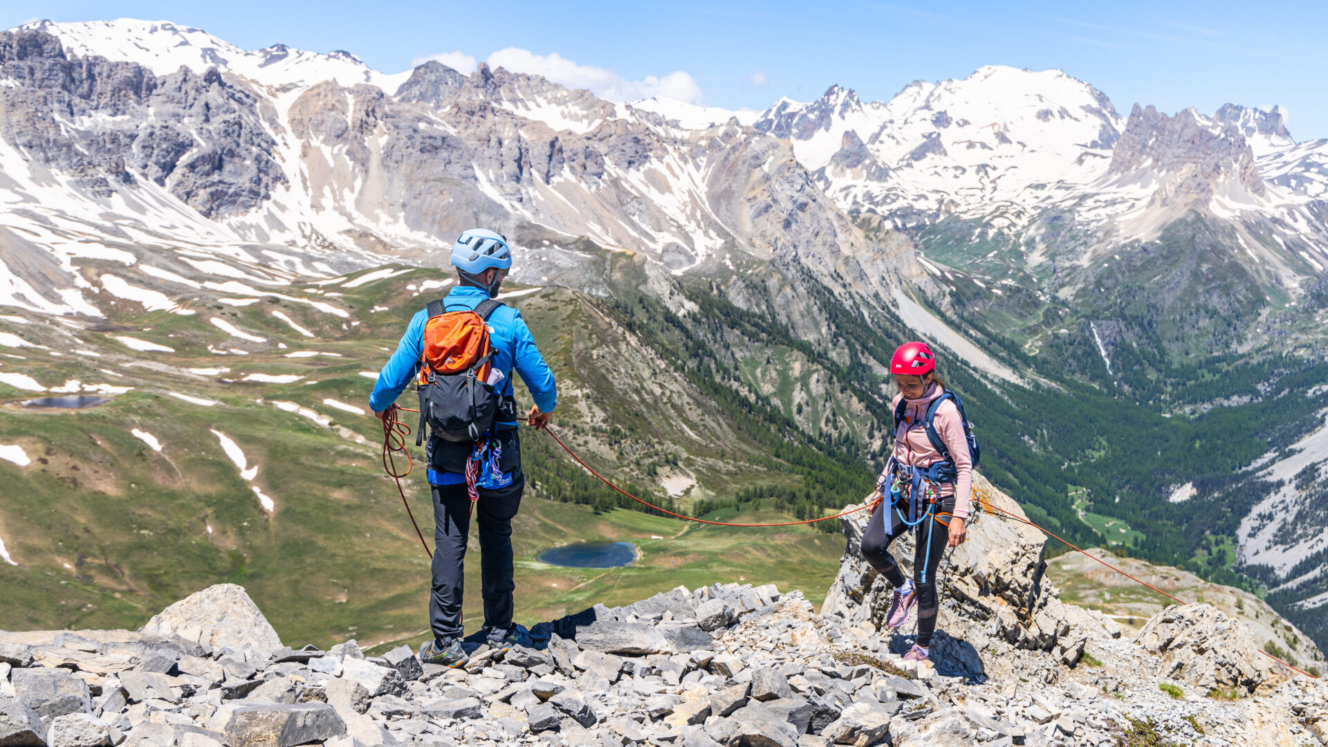 via cordata de l'aiguille rouge - Blais T.