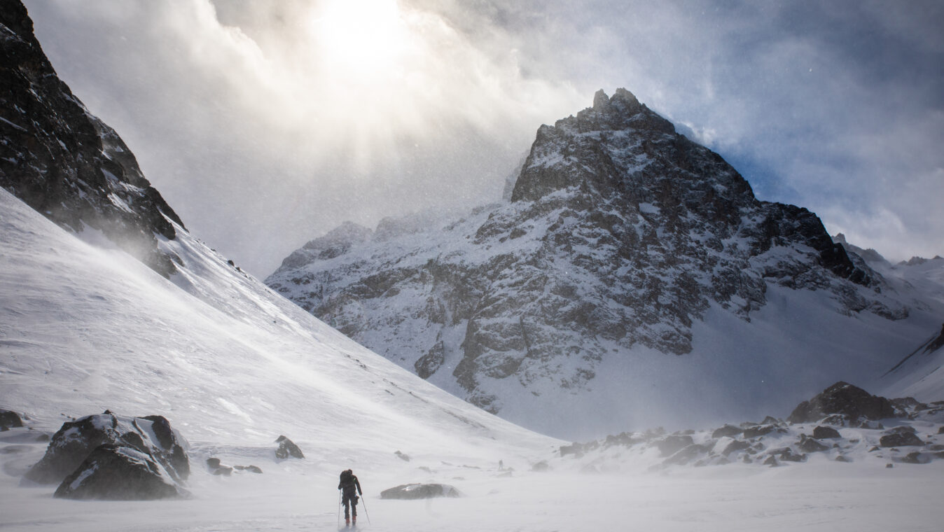 Refuge Adèle Planchard en ski de randonnée_-©T.Blais